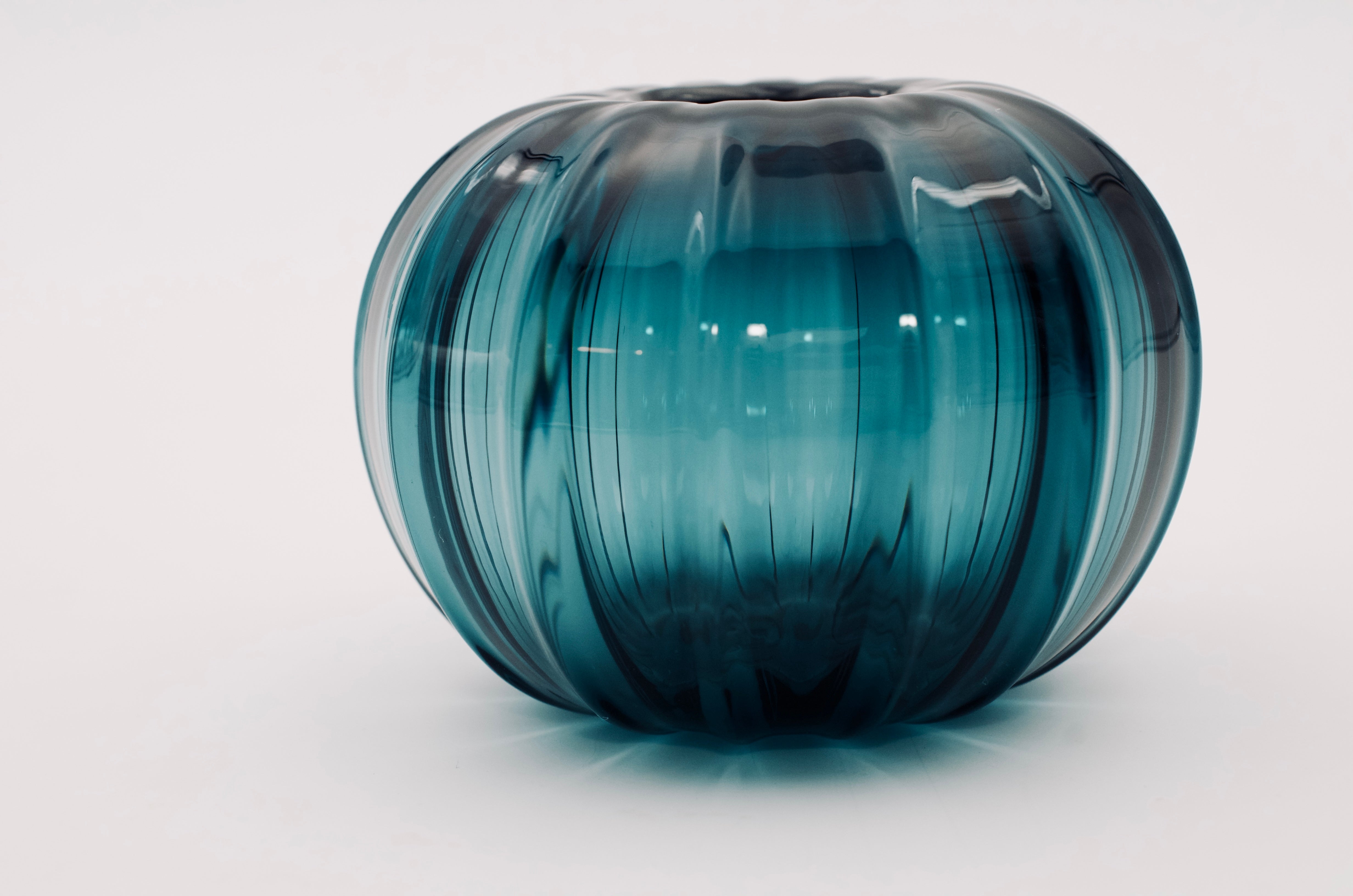 ECHORA HAND BLOWN GLASS VASE - 0
