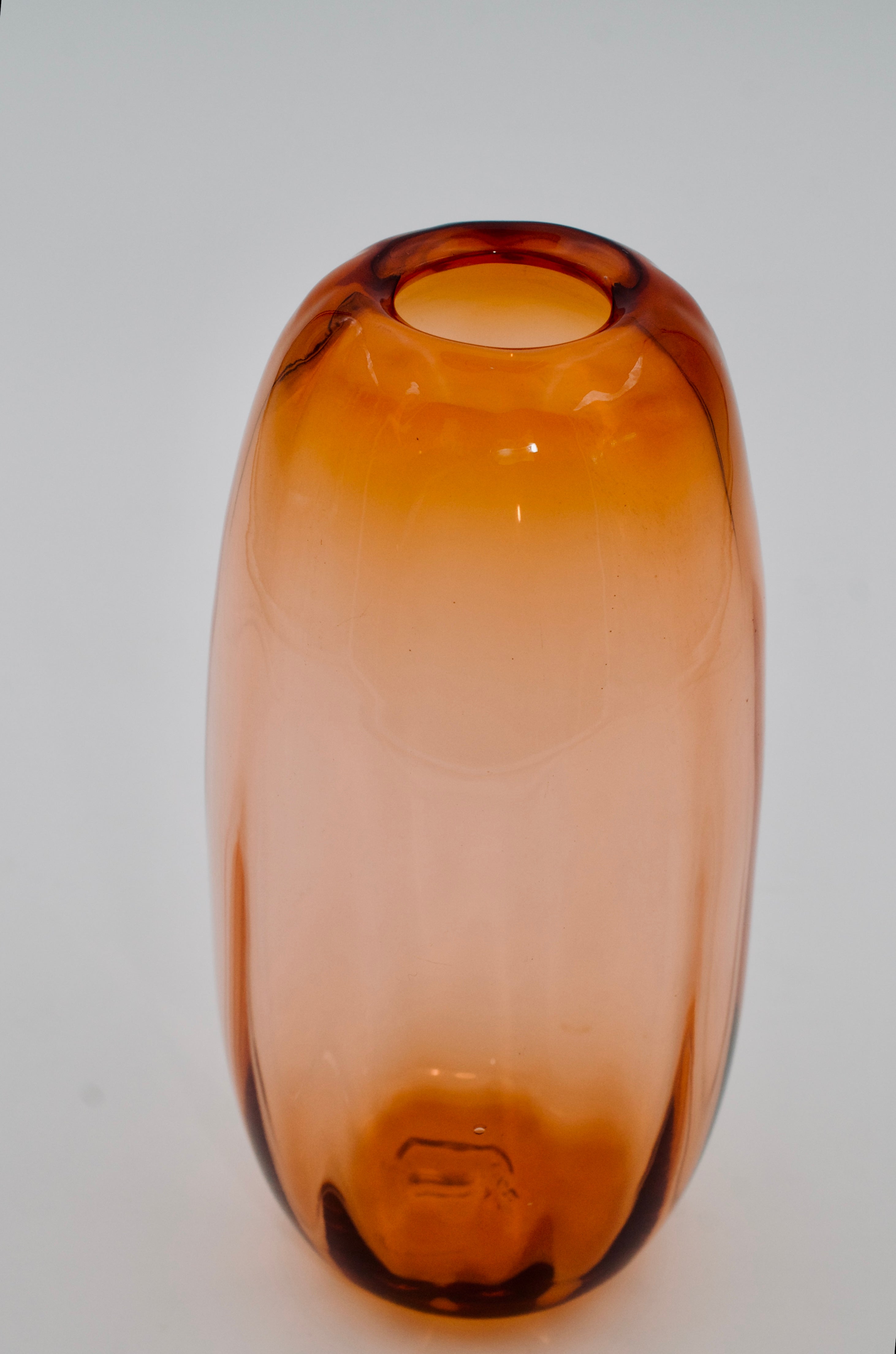 TALL ECHORA HAND BLOWN GLASS VASE | Imprint House