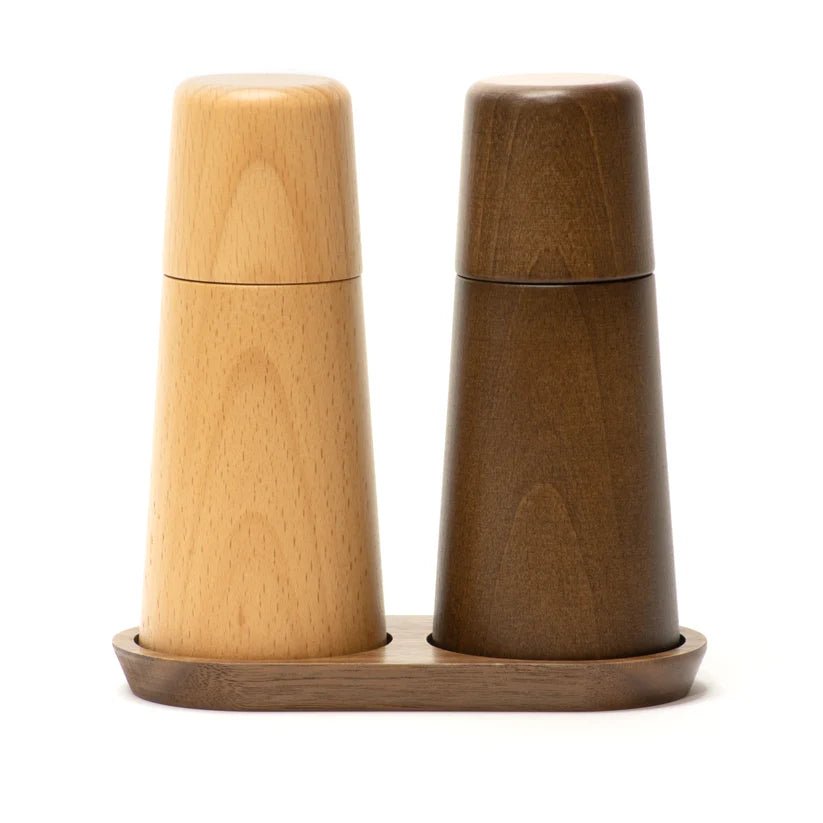 BLACK WALNUT SALT AND PEPPER MILL TRAY | Imprint House