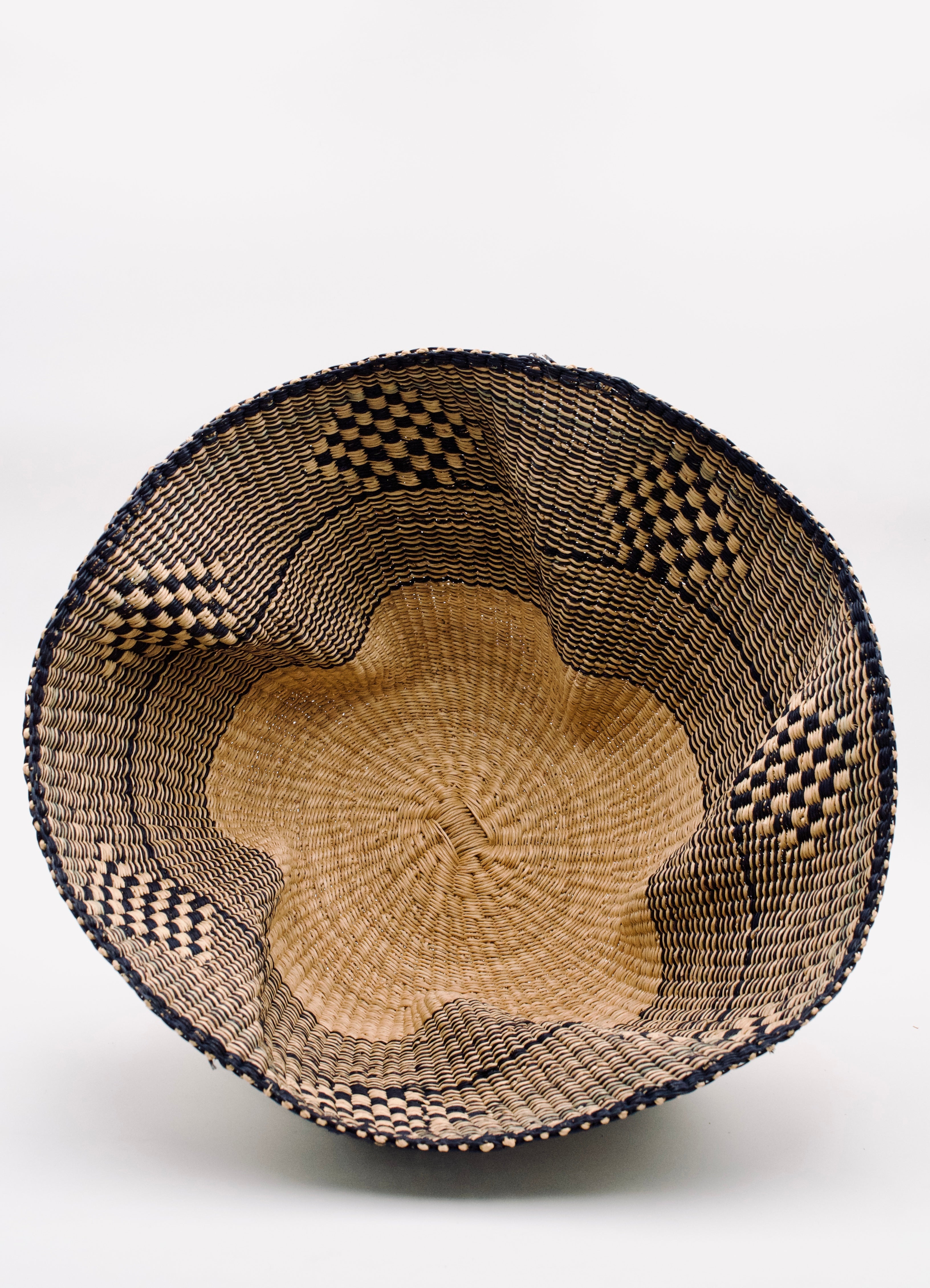 Handwoven Pakurigo Wave Basket