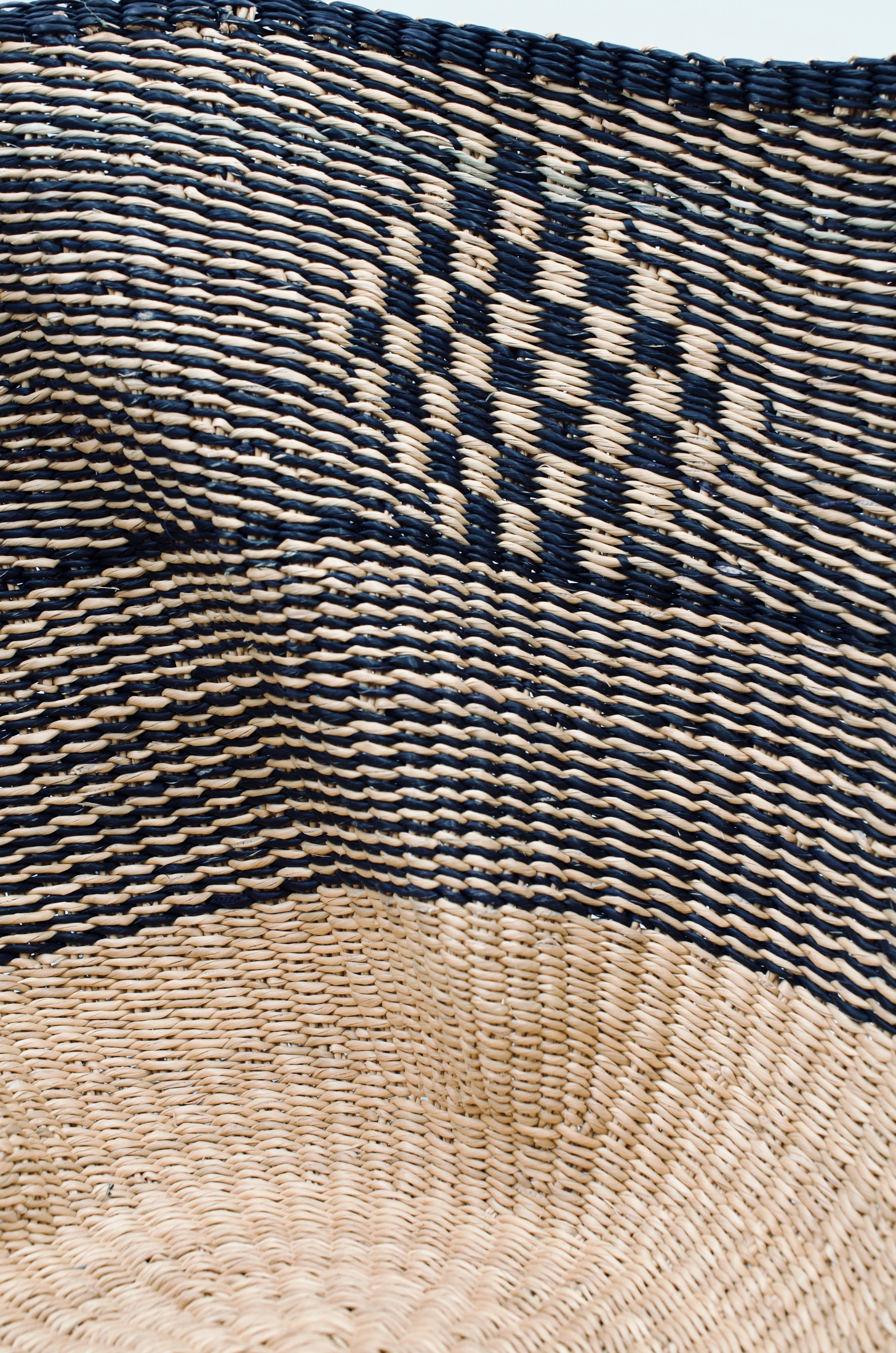 Handwoven Pakurigo Wave Basket
