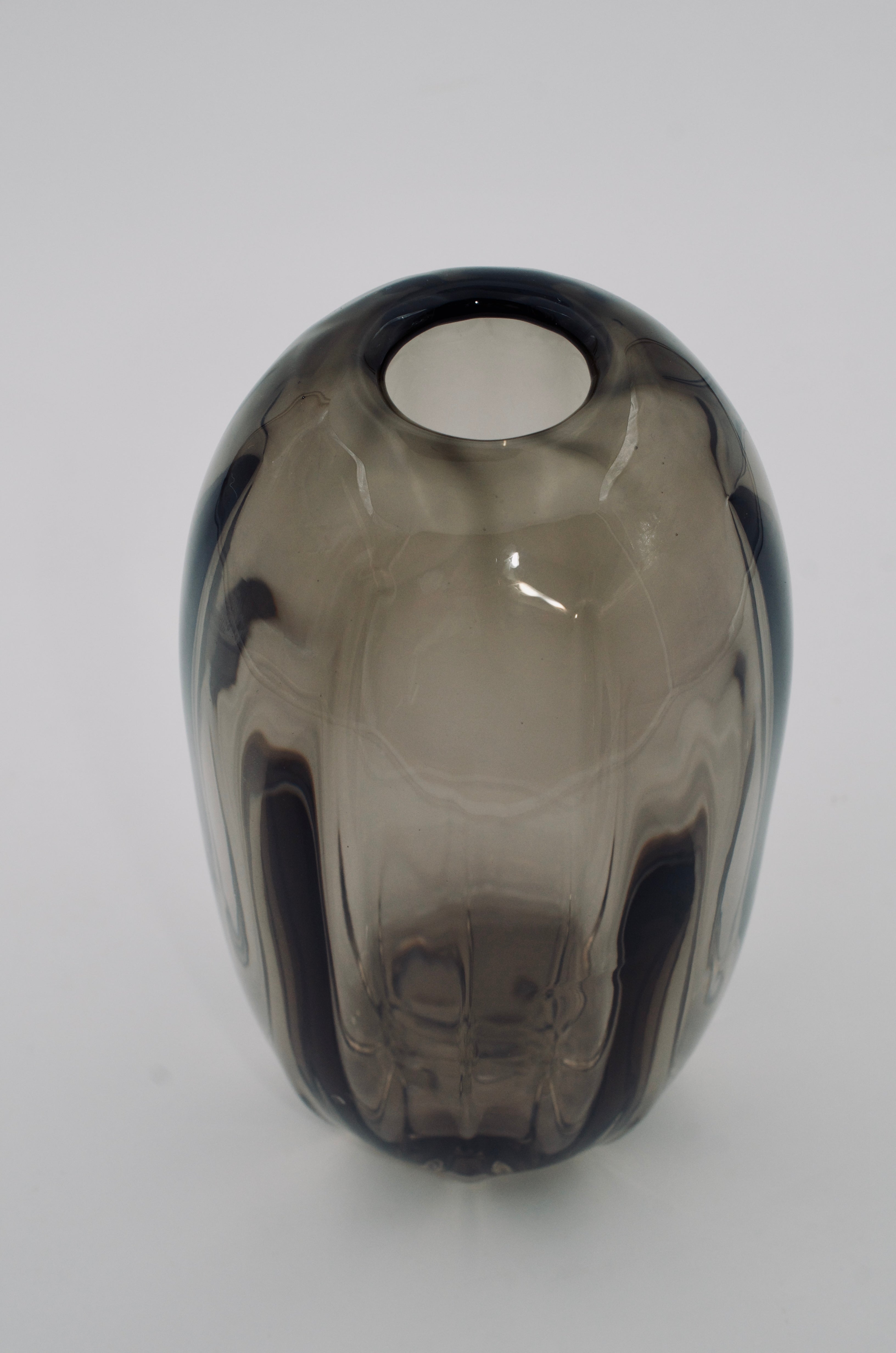 TALL ECHORA HAND BLOWN GLASS VASE | Imprint House