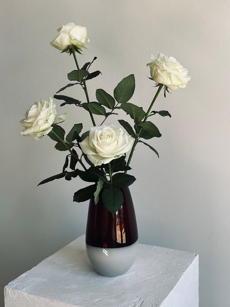 HARMONY HAND BLOWN GLASS VASE | Imprint House