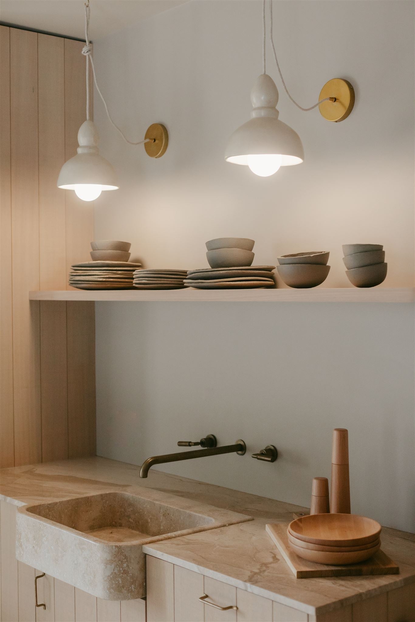 PALUS PENDANT "CUPOLA" IN TADELAKT | Imprint House