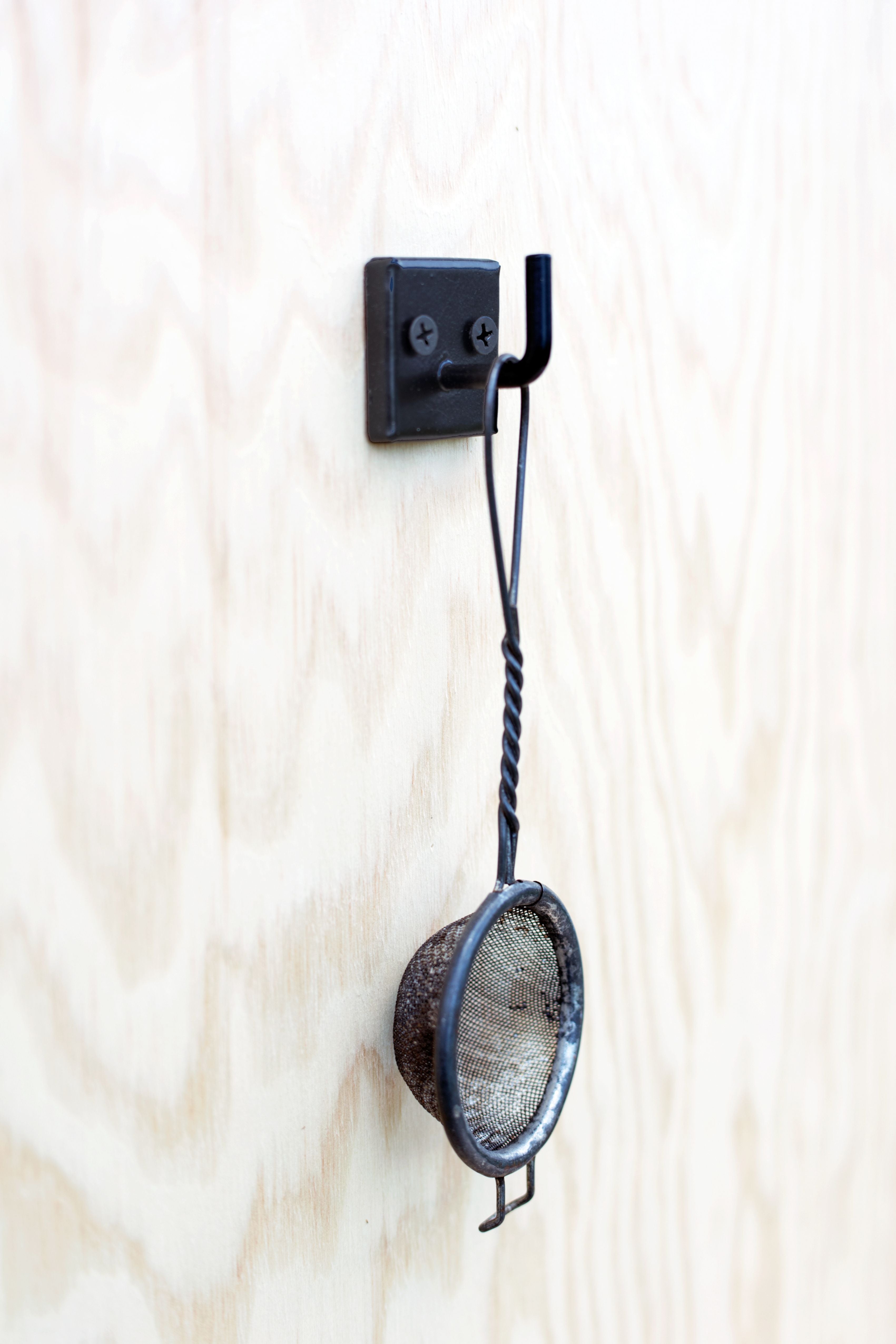 IRON HOOK ON SQUARE PLATE | Imprint House