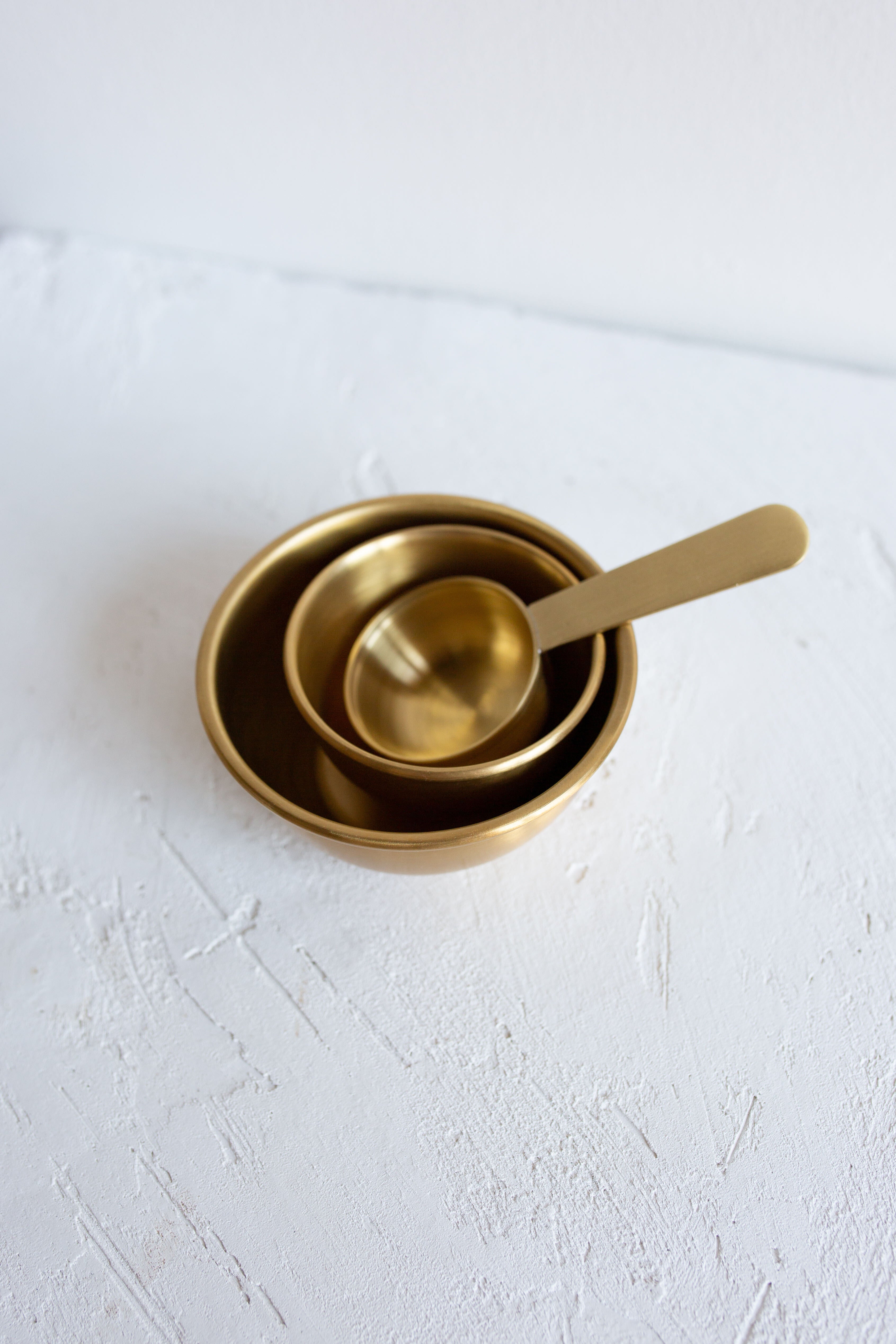 BRASS COFFEE MEASURING SPOON - 0