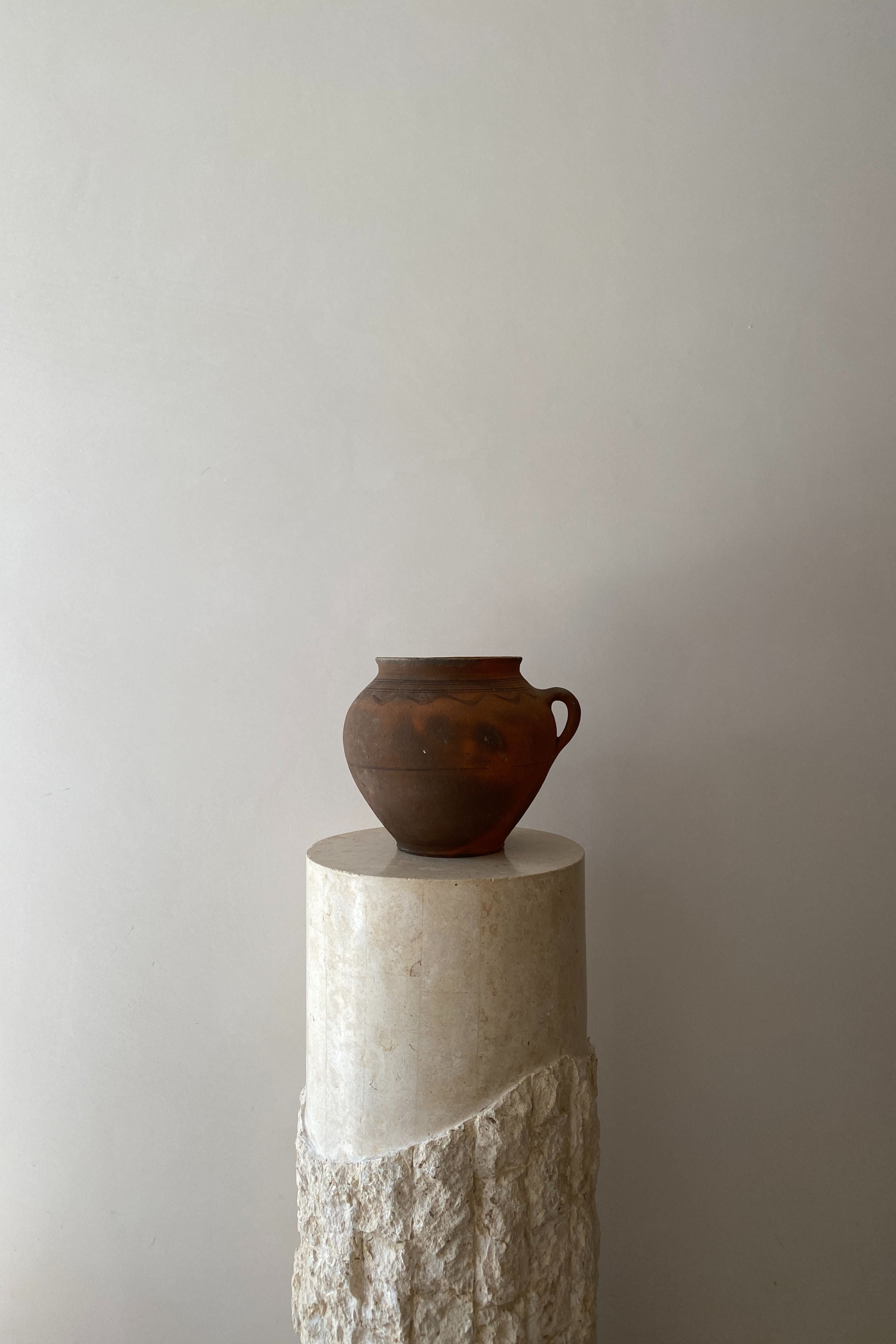 VINTAGE CLAY POT FROM UKRAINE #19 | Imprint House