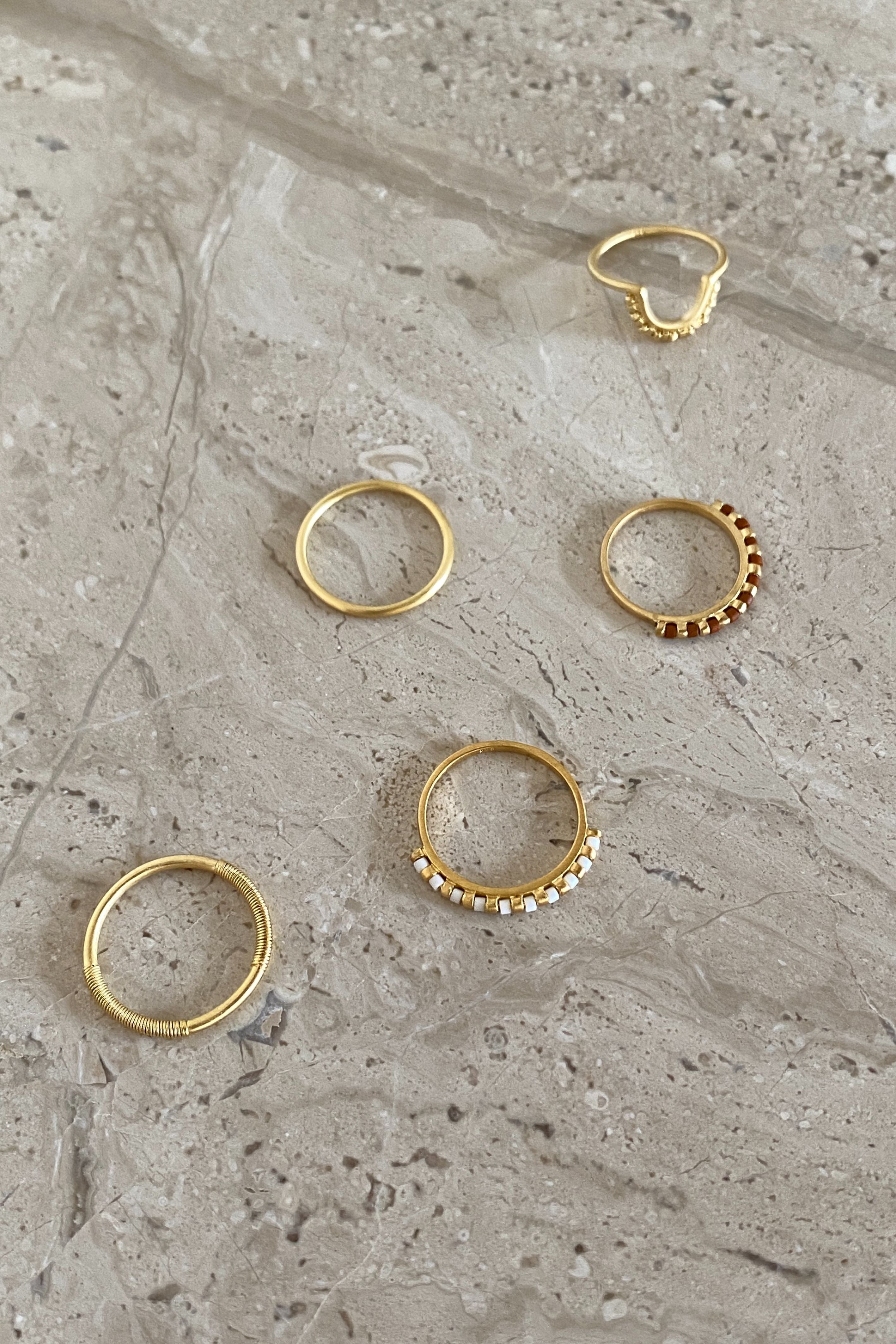 SĀNTANI RING - Wire Wrap Detail