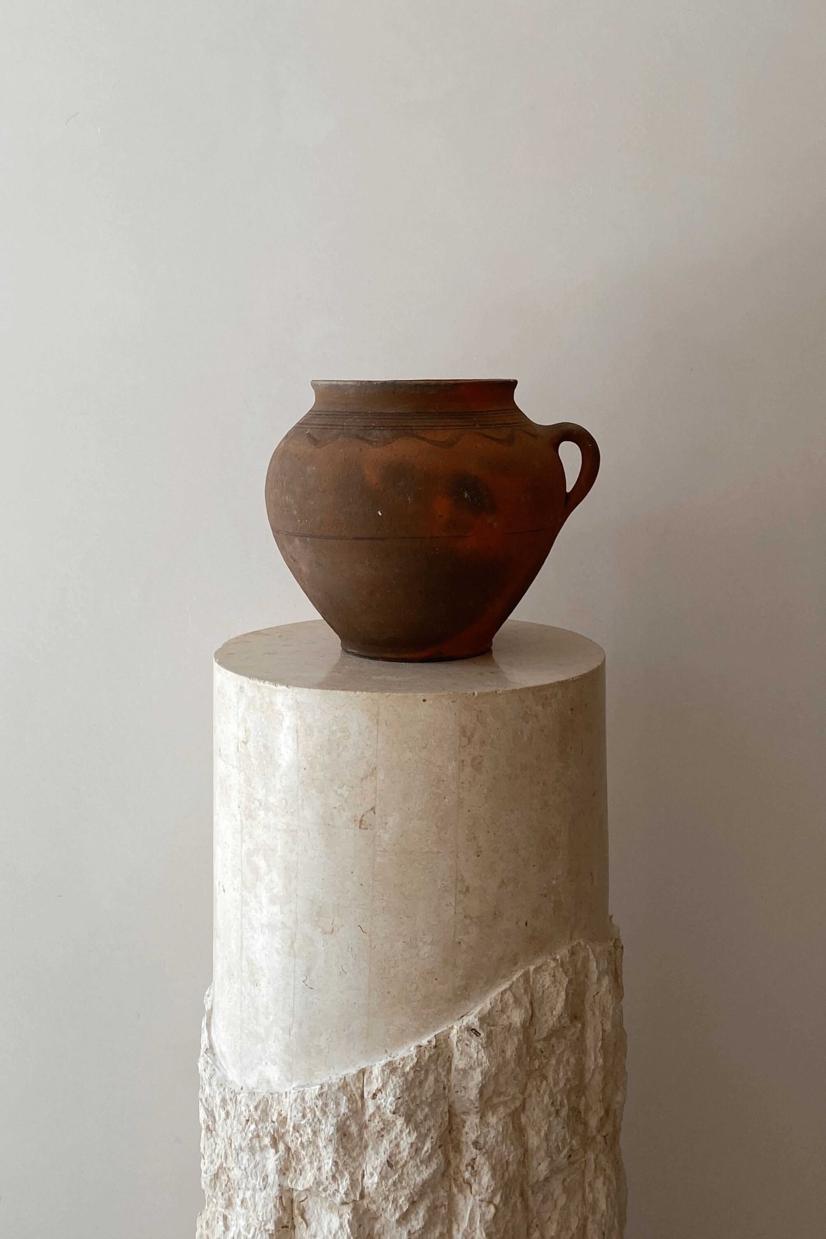VINTAGE CLAY POT FROM UKRAINE #19 | Imprint House