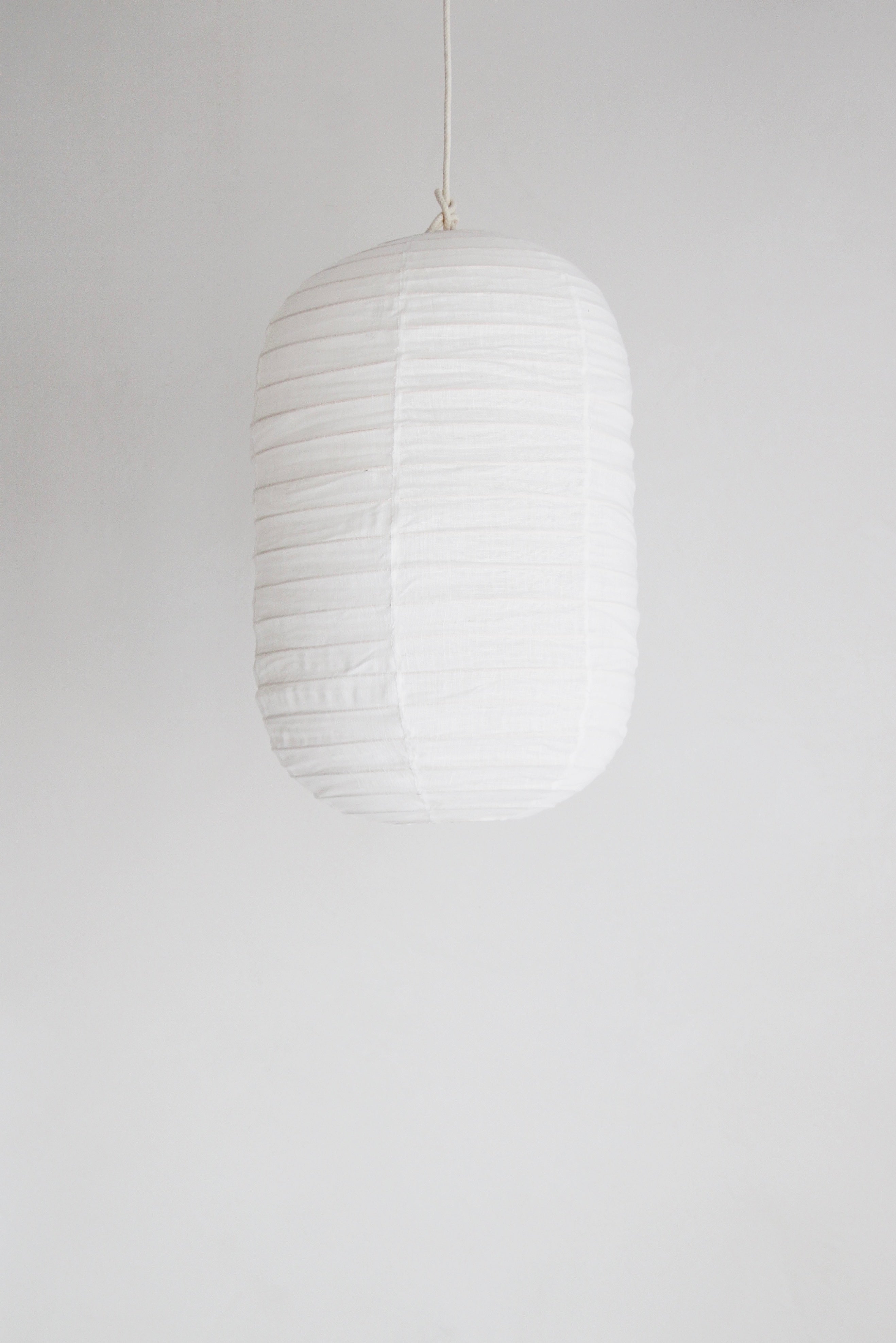 CLOUD LINEN CAPSULE PENDANT IN IVORY | Imprint House