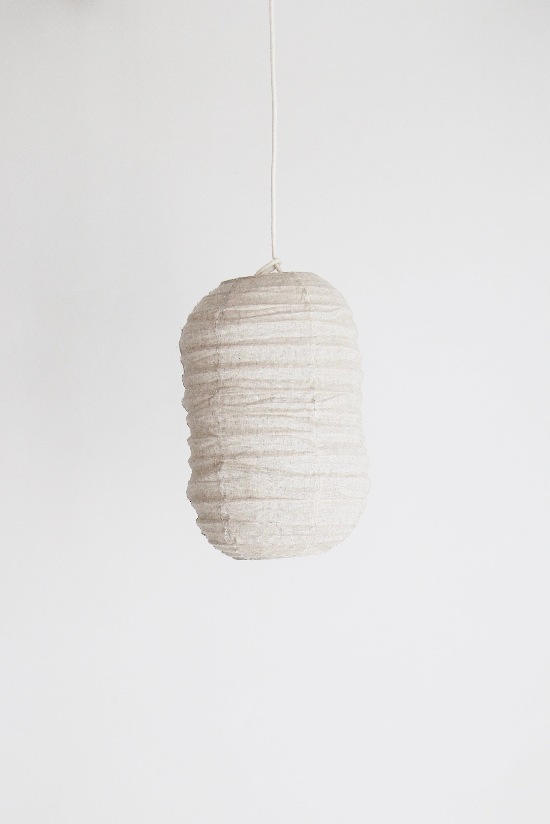 CLOUD LINEN CAPSULE PENDANT IN TAUPE | Imprint House