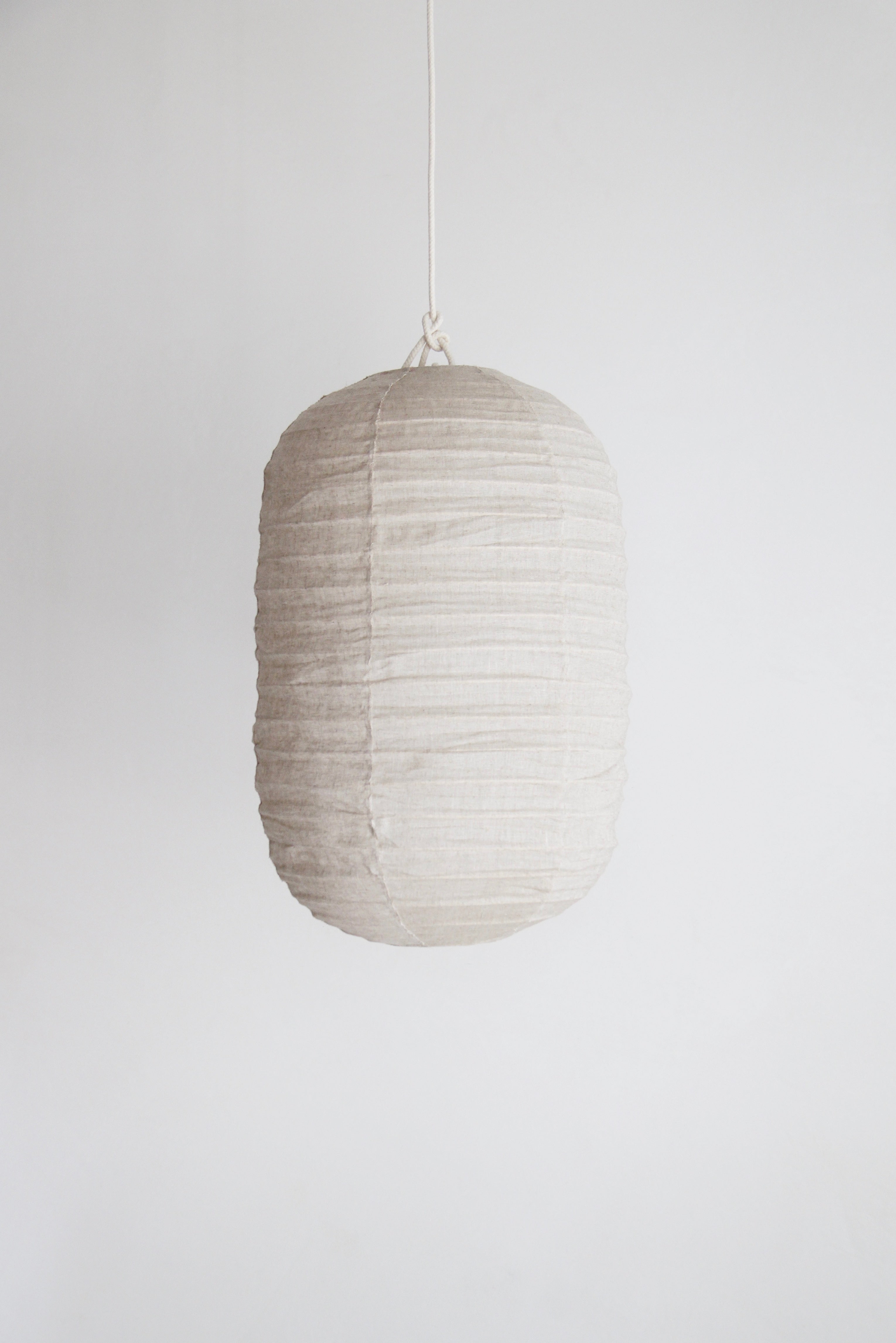 CLOUD LINEN CAPSULE PENDANT IN TAUPE | Imprint House