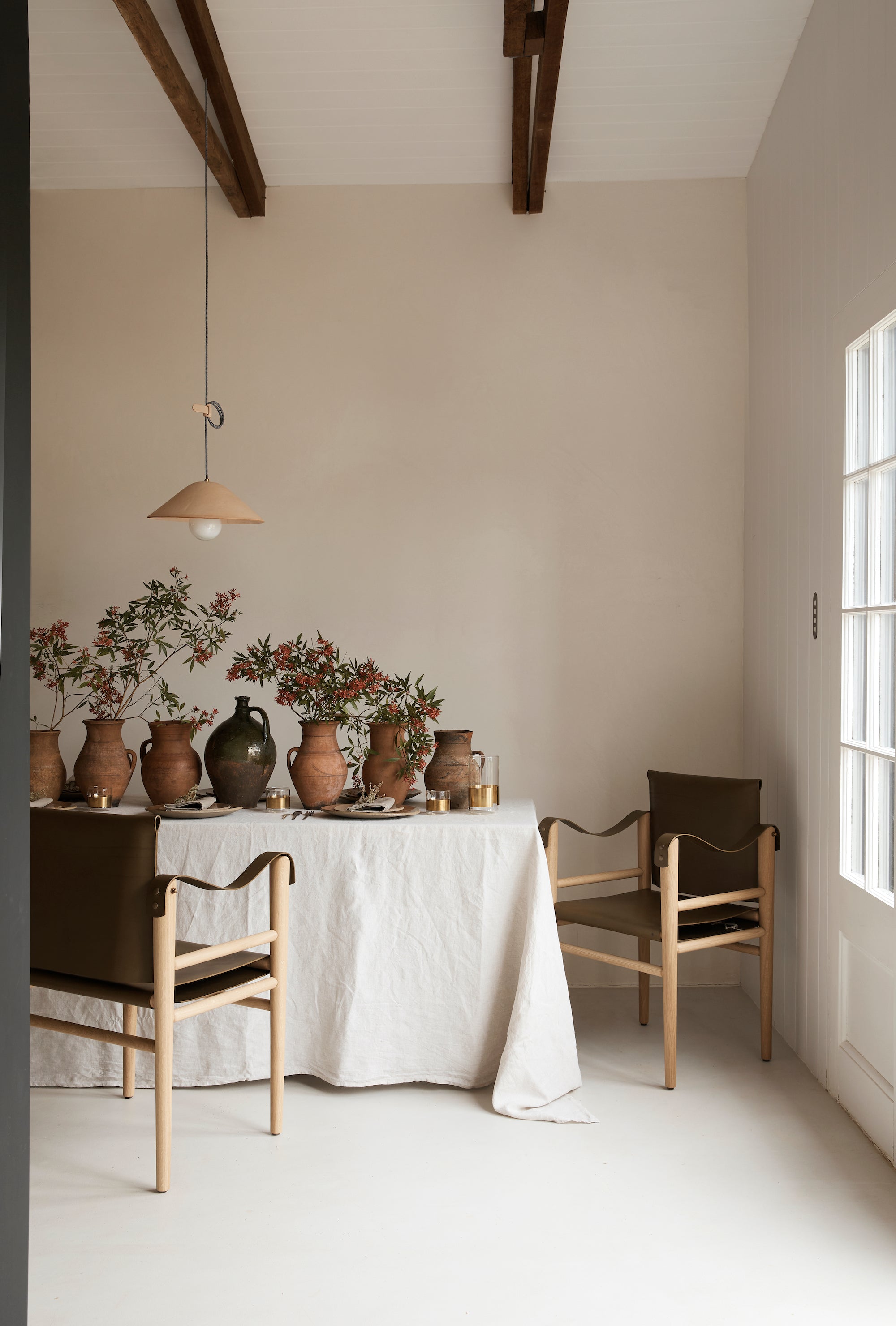 LE SAFARI DINING CHAIR - OLIVE | Imprint House