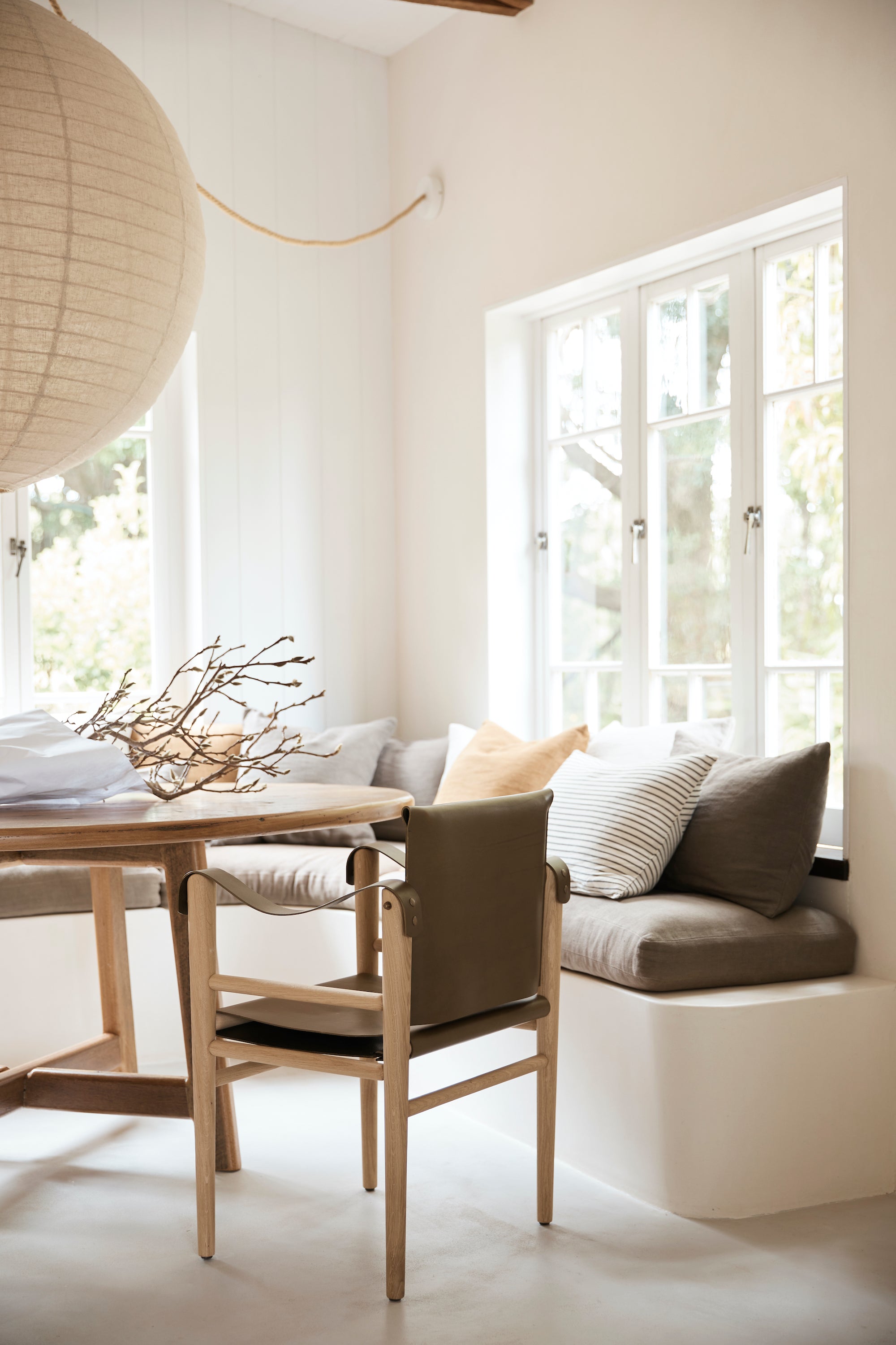 LE SAFARI DINING CHAIR - OLIVE | Imprint House