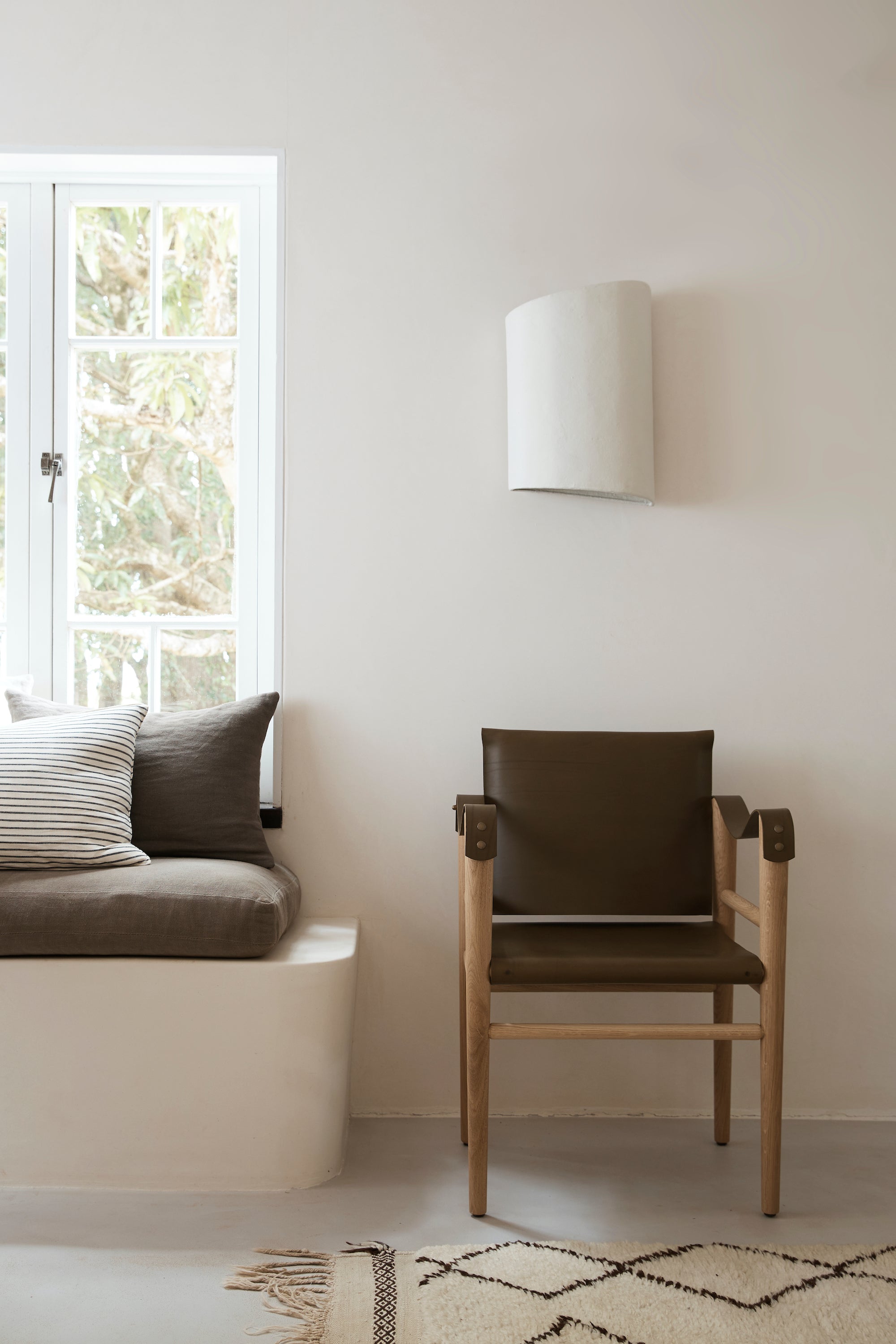 LE SAFARI DINING CHAIR - OLIVE | Imprint House