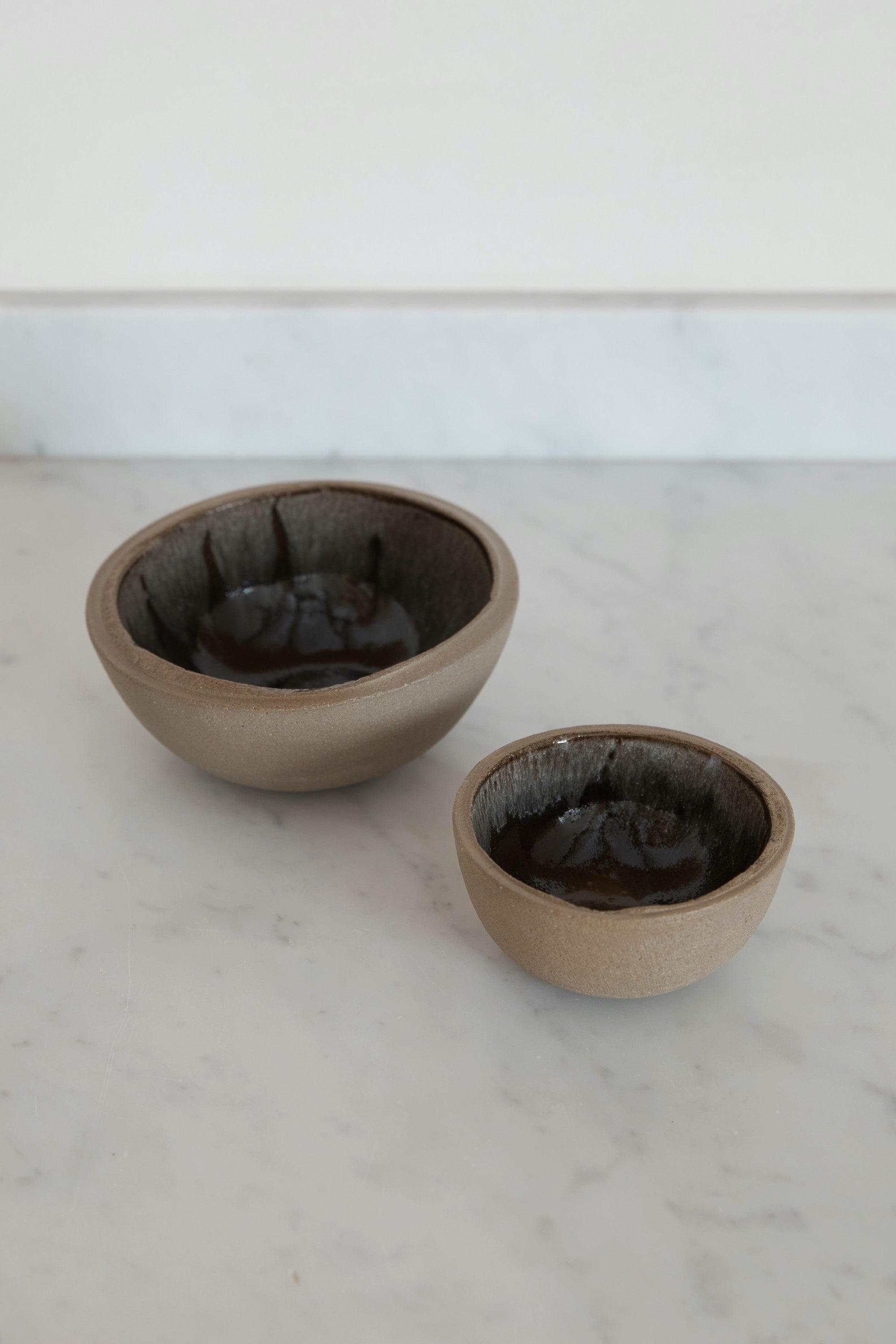 STONEWARE BOWL IN MUSHROOM | LARGE | Imprint House