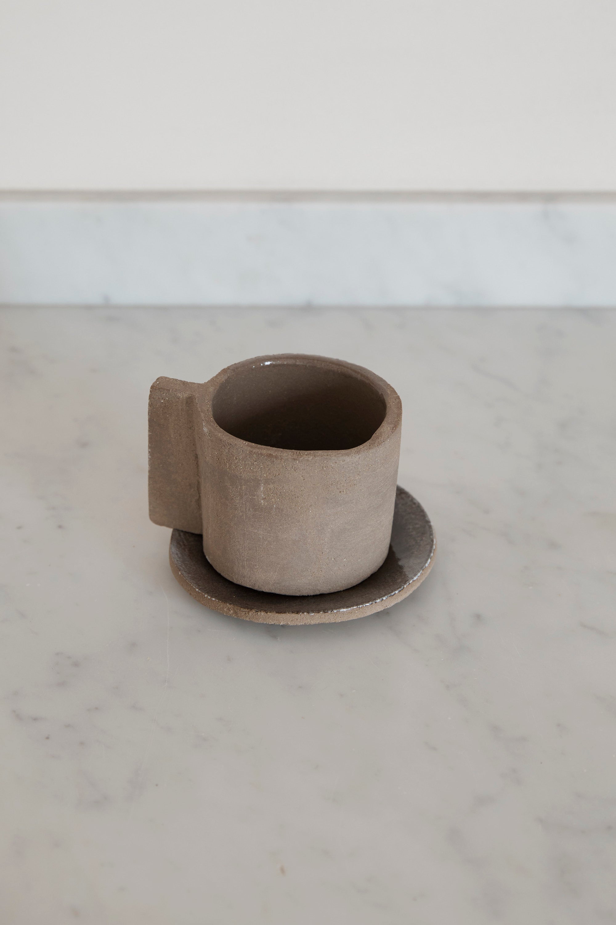 STONEWARE PLATE IN MUSHROOM | SMALL | Imprint House