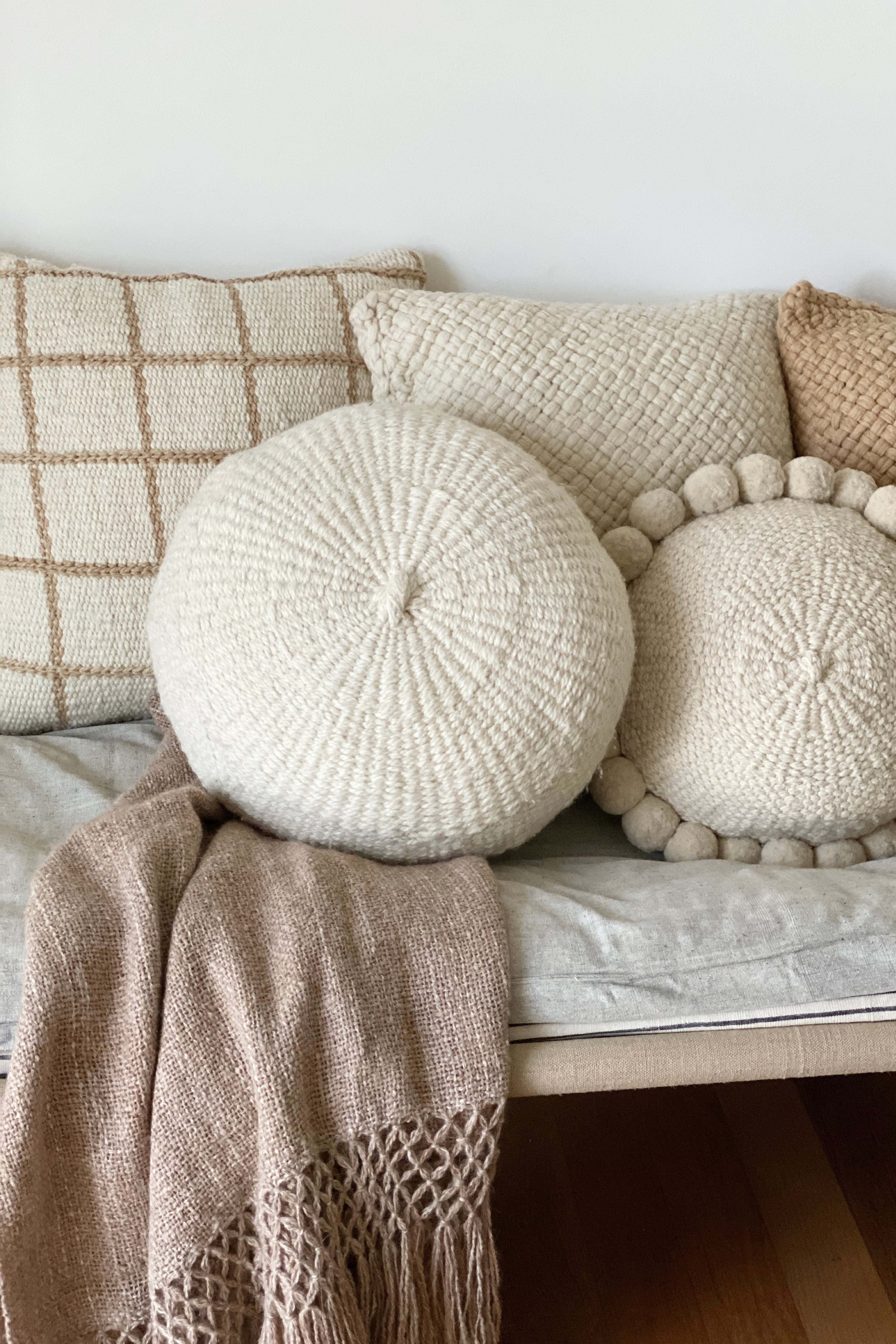 PUNA LLAMA THROW | OAT | Imprint House