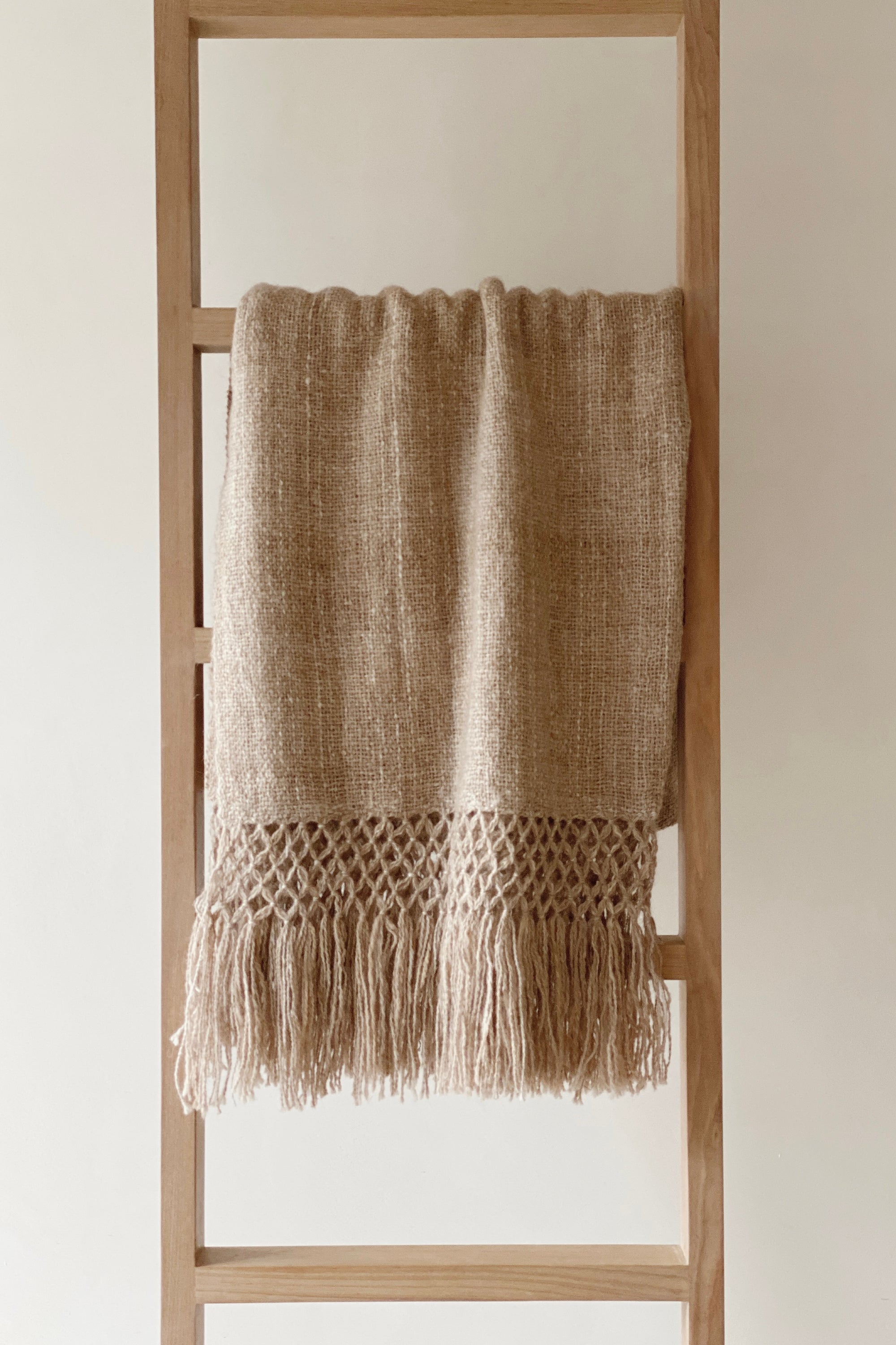 PUNA LLAMA THROW | OAT | Imprint House