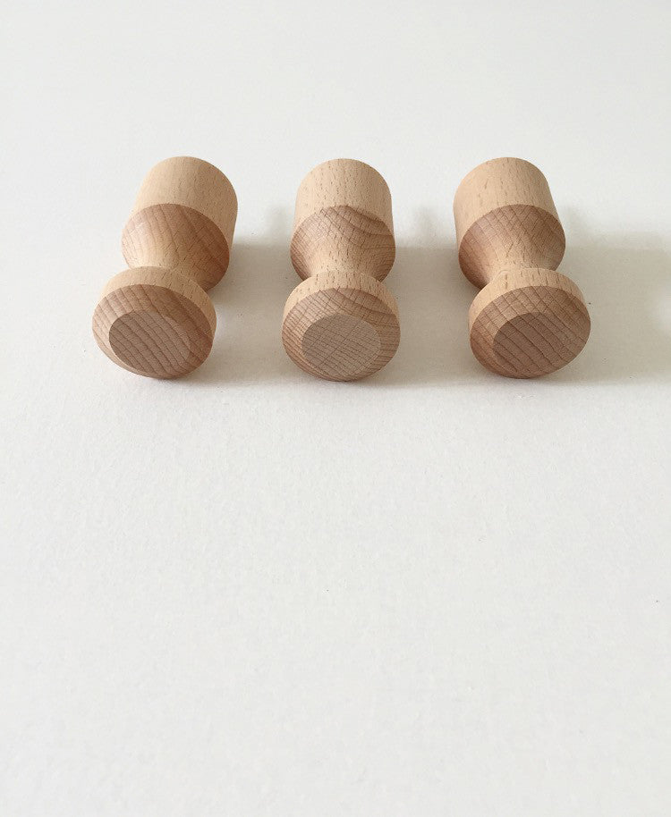 TIMBER PEG HOOK IN BEECH - SINGLE - 3