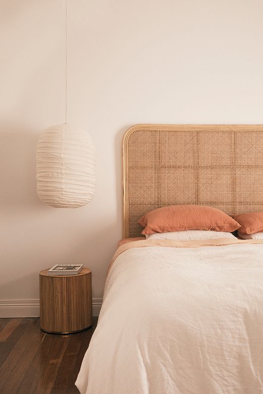 Large Capsule Pendant in bedroom