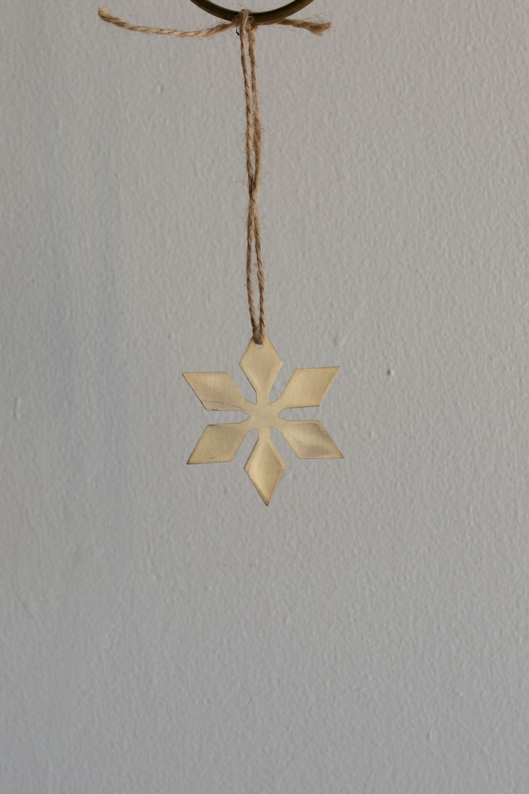 SILVER PLATED TWINKLING STAR - SET OF 6 - 1