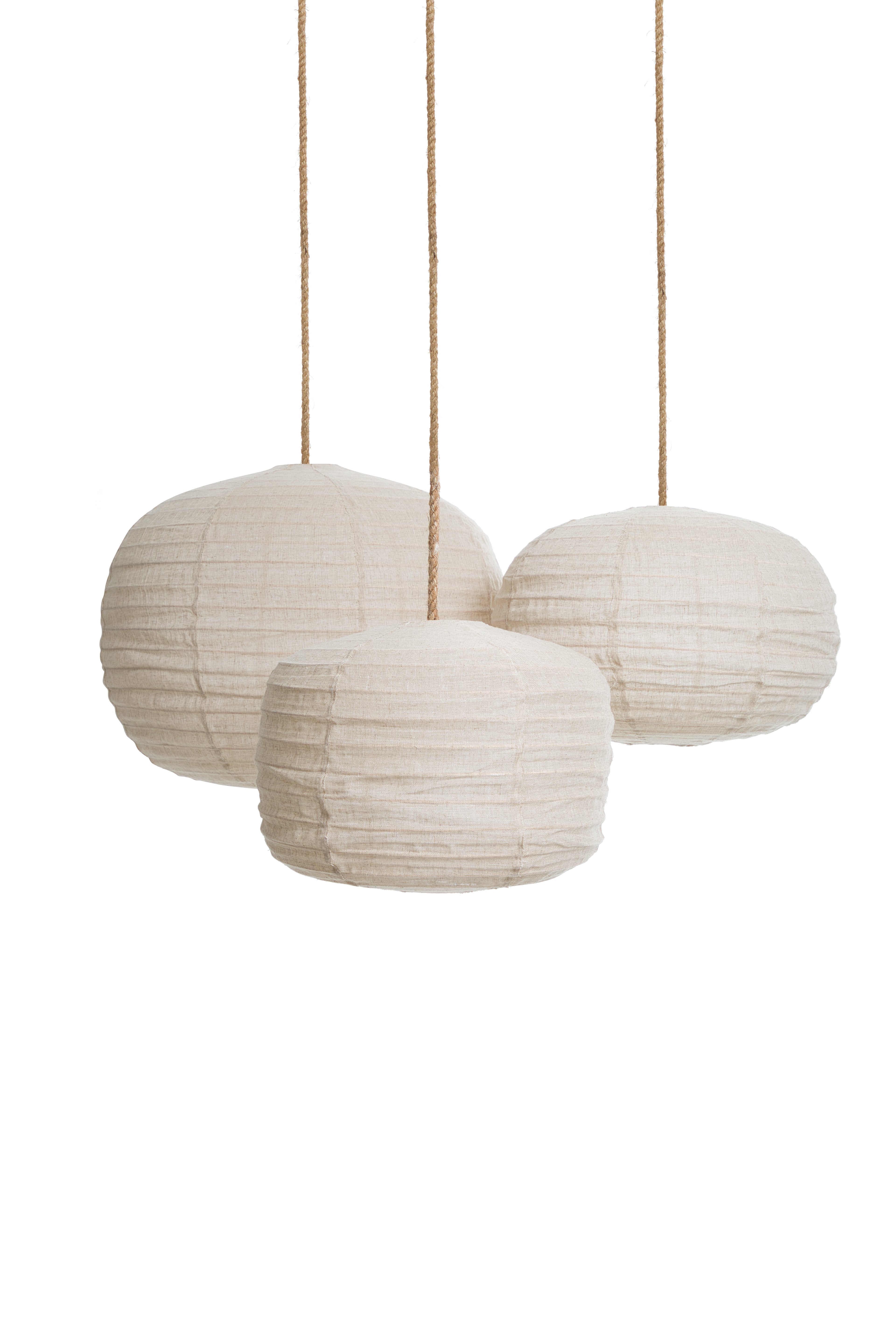 Cloud Linen Pod Pendant