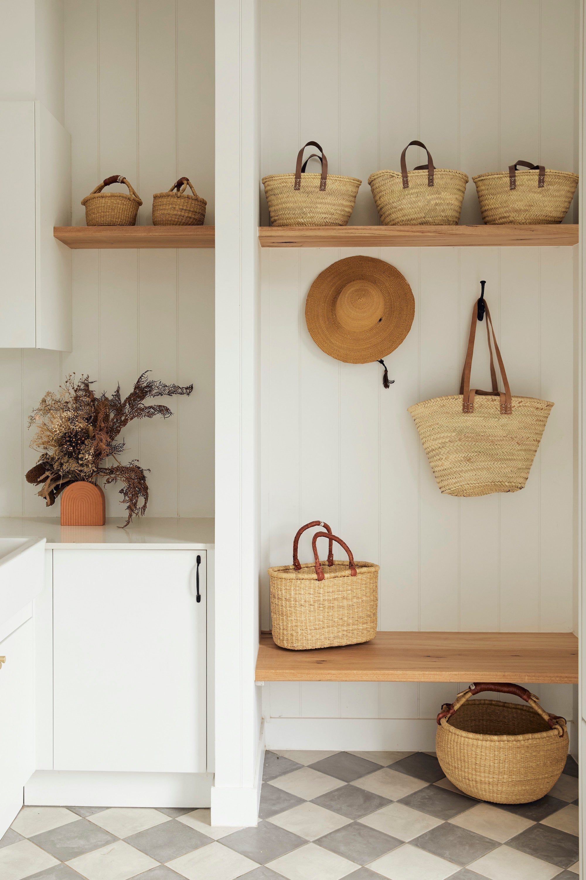 OVAL ELEPHANT GRASS BASKET | Imprint House