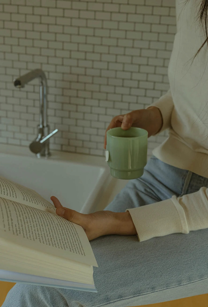 Handblown Borosilicate Glass Mugs
