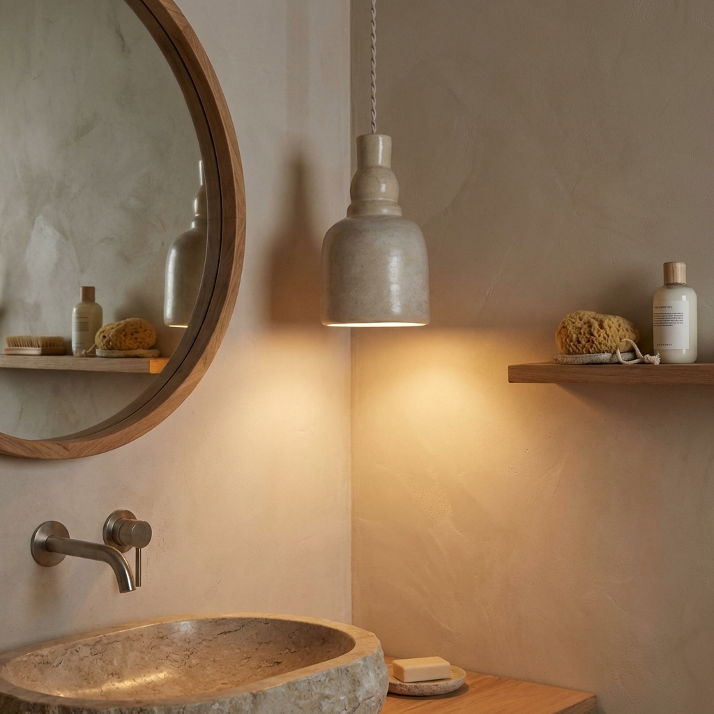 Palus Moroccan Tadelakt Pendant - Chime