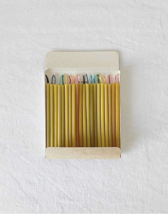 PURE BEESWAX BIRTHDAY CANDLES | Imprint House
