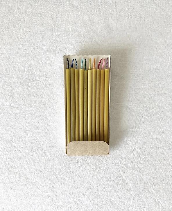 PURE BEESWAX BIRTHDAY CANDLES | Imprint House
